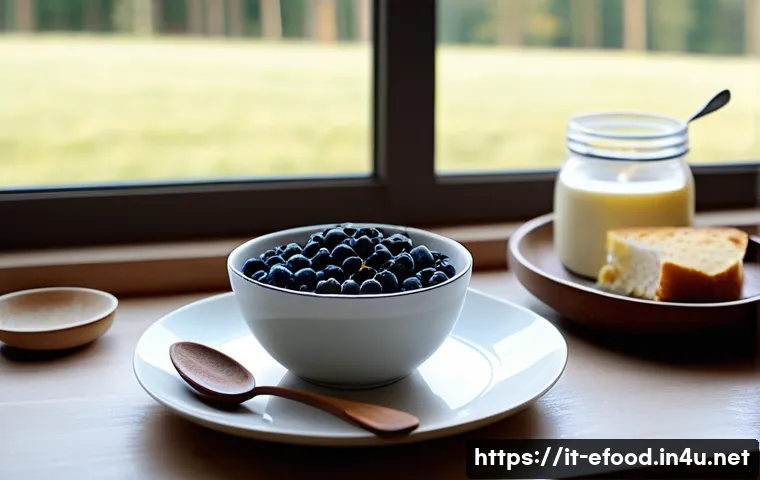 북유럽 발효음식 소개 - **Prompt 1: Cozy Nordic Breakfast with Skyr and Berries**
    "A bright, inviting image of a rustic ...